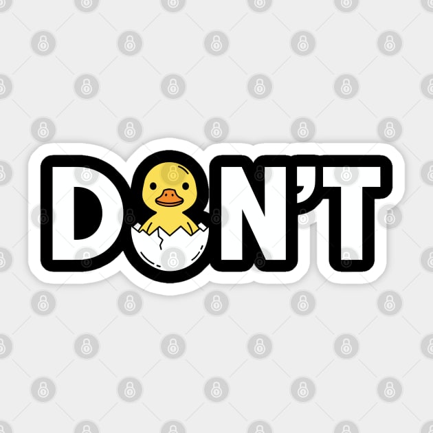 Don't Sticker by enrynz